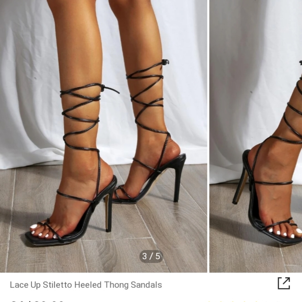 Black heels